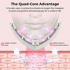 V-Sculpt EMS & LED System for Jawline Definition & Body Tension Relief