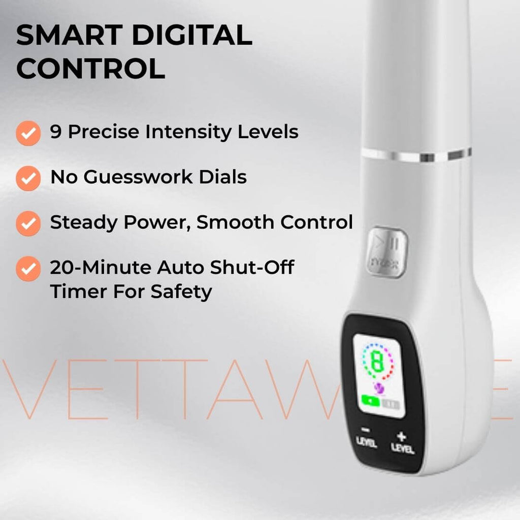 VettaWave Revive 7-in-1 Neon High Frequency Wand - Glow System