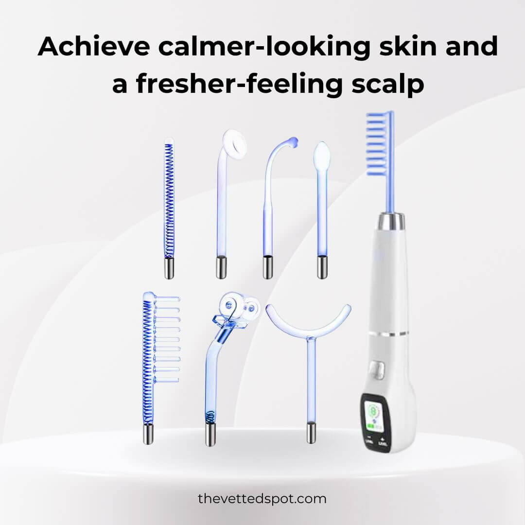 VettaWave Balance High Frequency Wand (7 Tubes) - Restoration System